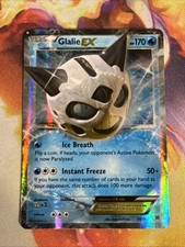 Pokemon Card BREAKthrough Glalie EX 34/162 Rare Played