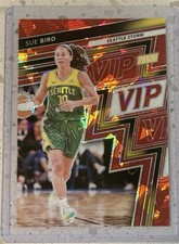Sue Bird 2025 Panini The National VIP Gold Packs Red Ice 88/99