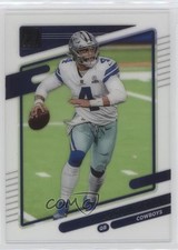 2021 Panini Clearly Donruss Dak Prescott #13 0b2