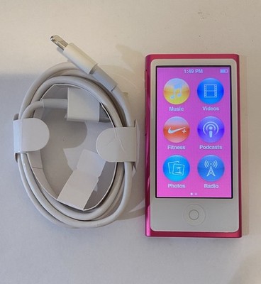 【美品】iPod nano 第7世代 16GB ピンク Apple iPod nano 7th Generation Pink (16 GB) Works Great | eBay