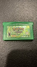 Pok mon Leaf Green GBA Authentic Tested