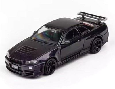 NISSAN Skyline GT-R (R34) - Z Tune  - Midnight Purple - DCT 1:64