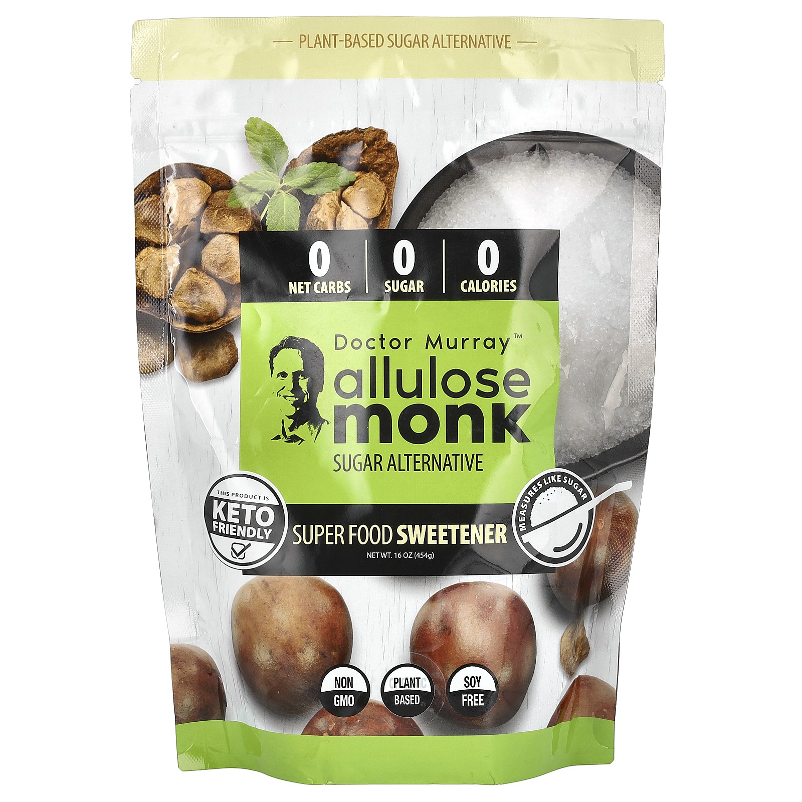 Allulose Monk Альтернатива сахару 16 унций 454 г 3090₽