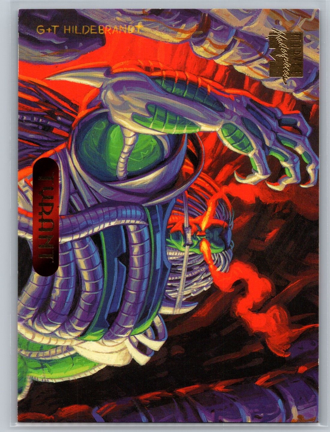 1994 Fleer Marvel Masterpieces Hildebrandt Brothers #127 Tyrant