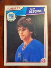 1983-84 O-Pee-Chee OPC #252 Mark Osborne New York Rangers 