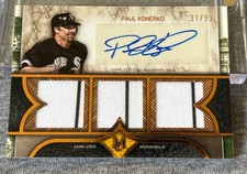 2025 Topps Museum Paul Konerko Sig. Swatches Triple Relic Auto #SPTRA-PK /99 NM