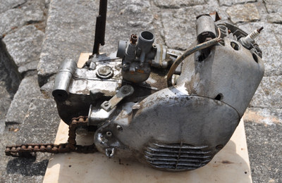 Simson Motor M53 Fundstück beschädigt