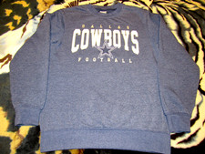 DALLAS COWBOYS NFL FOOTBALL SWEATSHIRT ADULT SMALL IN VERY GOOD CONDITION