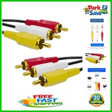 4.6ft RCA Cable   High-Speed Audio-Video Connection for All Devices