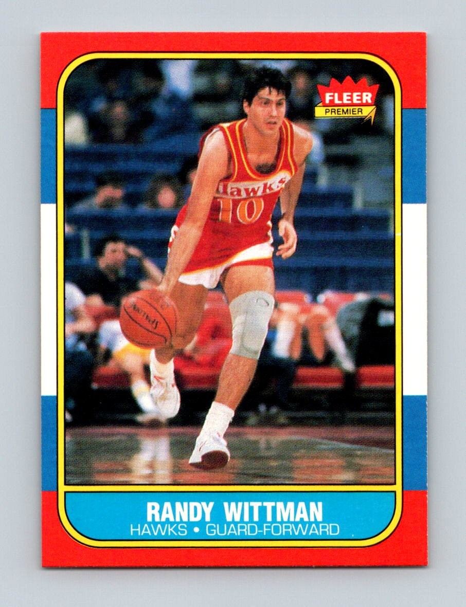 1986-87 Fleer #127 Randy Wittman Atlanta Hawks