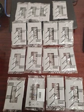 (17) P&S LEGRAND TP26-GRY Single Gang Decora Duplex Wall Plates Gray. New