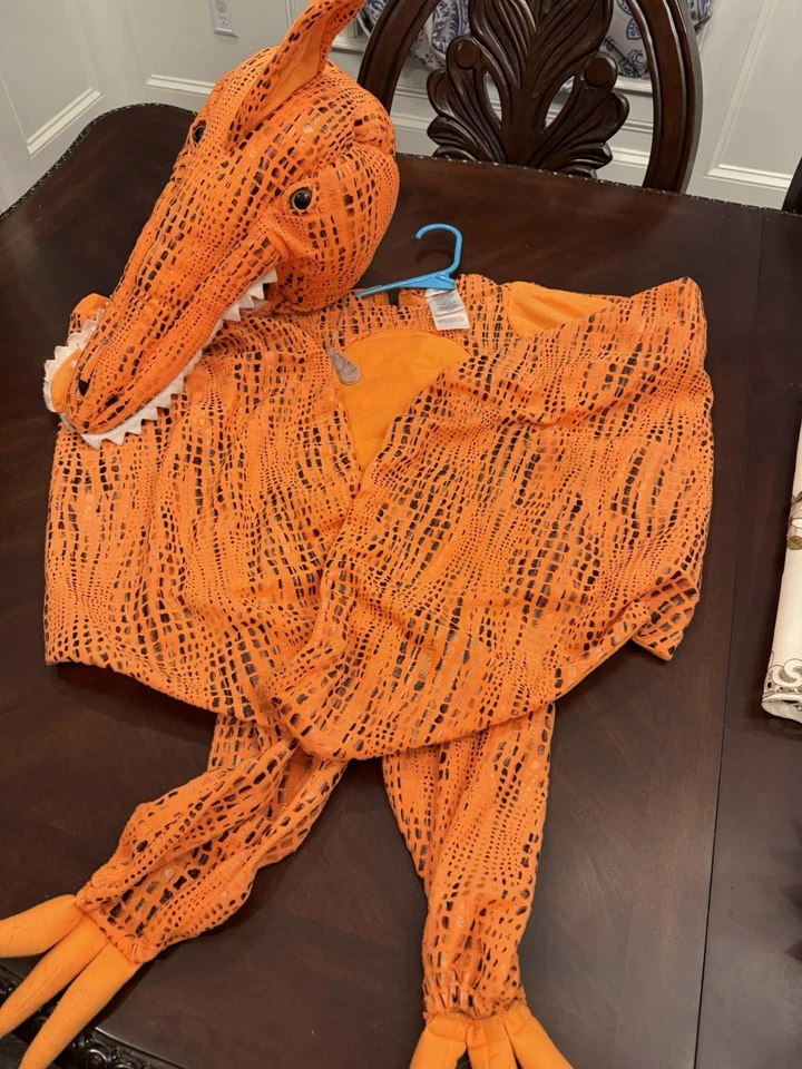 Pottery Barn Kids Plush Deluxe Light Up Pterodactyl Halloween Costume 3T Warm - Image 2 of 2