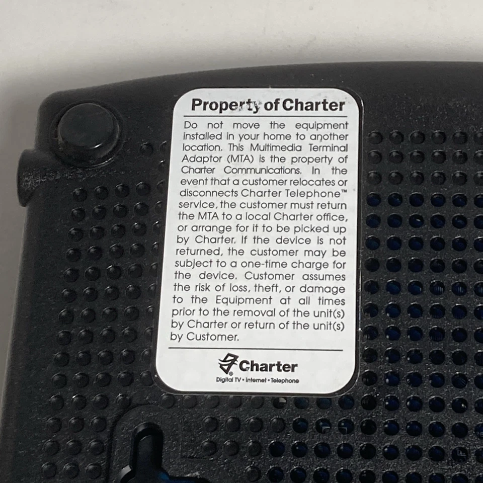 Arris TM1602A 3.0 Cable Modem  for Charter Optimum Cablevision As Is Unit Only - Image 4 of 4