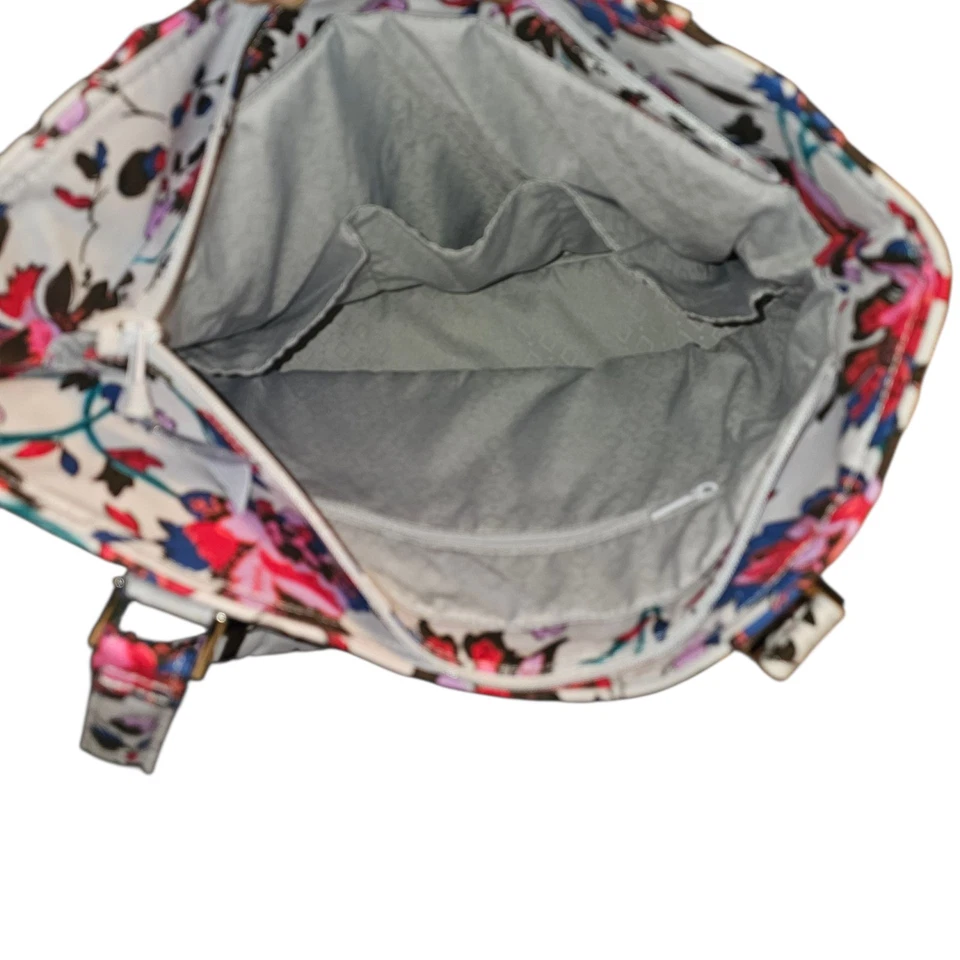 Vera Bradley Vineyard Floral Large Glenna Satchel Tote Shoulder Bag Purse NWT - Image 4 of 4