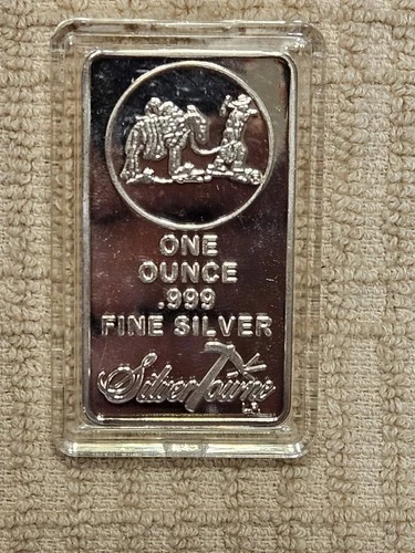 Northwest Territorial Mint SilverTowne Prospector 1 oz Bullion Bar