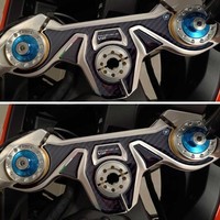 Aufkleber 3D Platte Gabel Lenkung Kompatibel Mit Ducati Panigale V2 V2S 2025