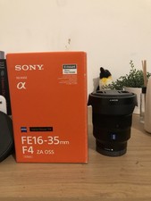 Sony Zeiss SEL1635Z FE 16-35mm F4 ZA OSS Lens, Full Frame E-Mount