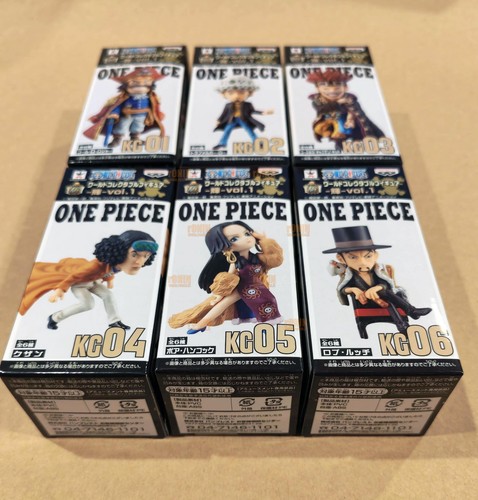 SET COMPLETO 6 PZ - ONE PIECE WCF KAGAYAKI Vol. 1 - BANPRESTO WORLD COLLECTABLE - Foto 4 di 6