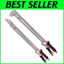 18" Extended Pliers Set, Alloy Steel, 2-Piece