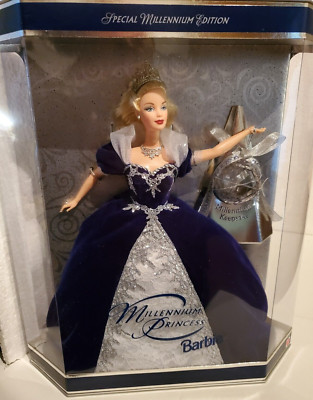 Millennium Princess 2000 Barbie Doll Special Edition with Millenium Keepsake NIB