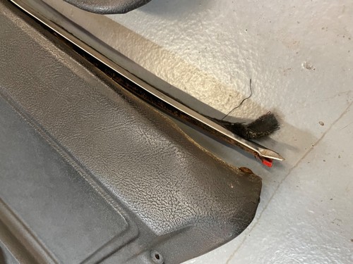 65-66 Corvette C2 Convertible Door Panels - Black - Pair - Picture 6 of 14