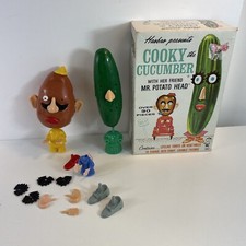 Vintage 1960s Hasbro no. 2052 Cooky Cucumber  Mr Potato Head Parts As Is