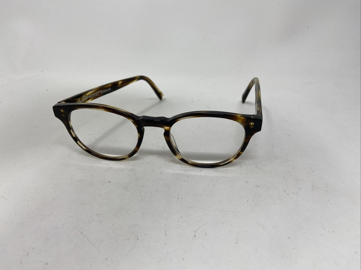 Warby Parker Eyeglasses Frame PERVEY M 256 Eyewear Tortoise Unisex Glasses WARBY PARKER EYEWEAR PERCEY 256 48/20/140 TORTOISE  main image 4