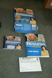 details about winway resume deluxe version 11 winway resume deluxe