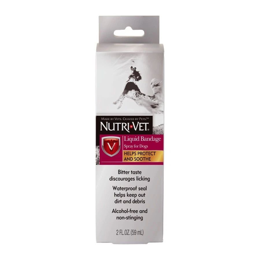 Nutri Vet Liquid Bandage Spray for Dogs 2 oz