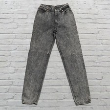 Vintage 90s Levis 501 Denim Jeans Made in USA Womens Size 11 27 Black