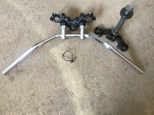 Yamaha SR250 SR 250 Yokes Top & Lower With Bars & Risers  3Y6