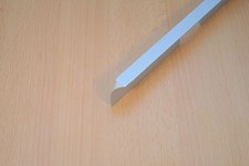 Coin-cuisine dosseret angle barres latérale plan de travail en aluminium 28 mm