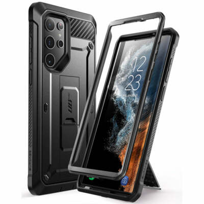 SUPCASE For Galaxy S22 ULTRA 5G Case UBPRO Rugged Full Body Cover Kickstand