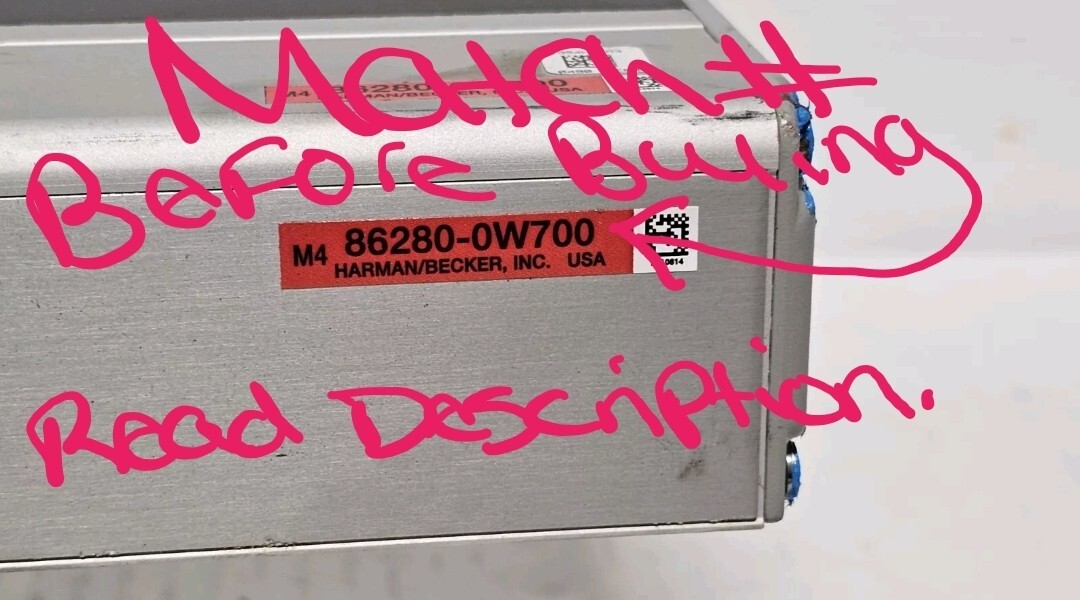 2010 2011 2012 LEXUS LS460 Mark Levinson Audio Amplifier AMP