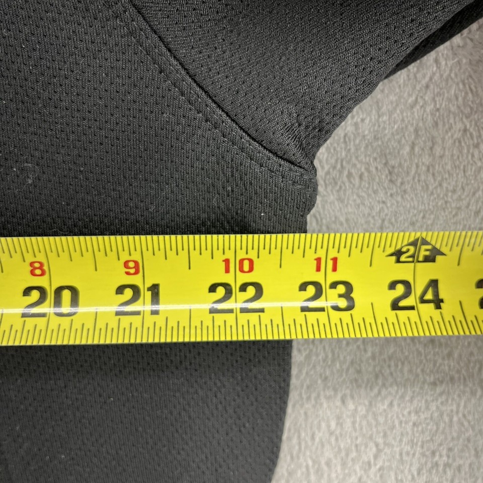 Nike Golf Pullover Mens Large Black Long Sleeve 1/4 Zip Pullover 400099