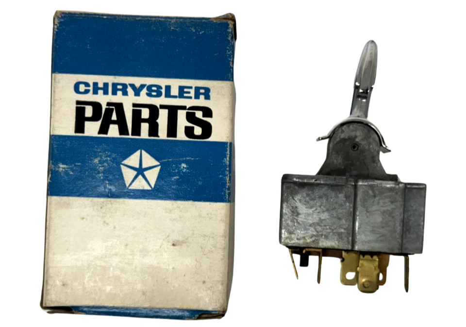 1968 Plymouth Dodge C-Body 3 Speed Windshield Wiper Control Switch 2864186 NOS - Image 2 of 4