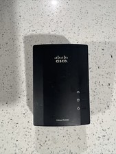 Cisco/Linksys Powerline Ethernet Adapter Model PLE400 Black