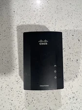 Cisco/Linksys Powerline Ethernet Adapter Model PLE400 Black