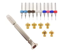 3D Printer M7 MK10 Clogged Nozzle Cleaning Kit 1.75MM .2 .3 .4 .5 .8 1.0mm 