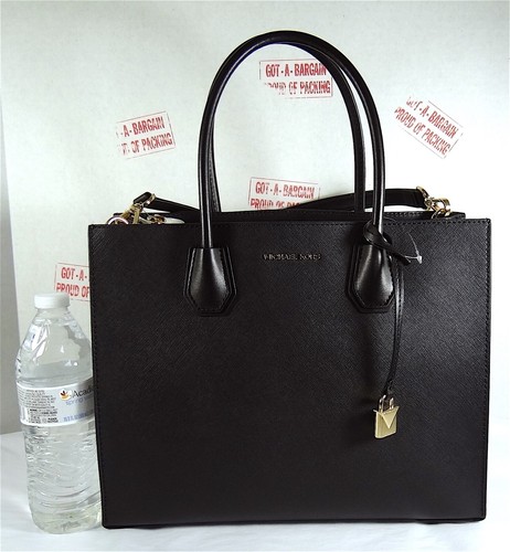 michael kors black mercer bag