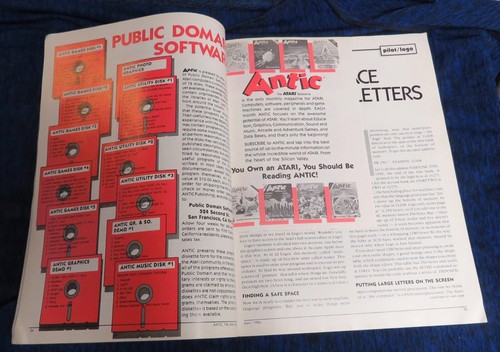 1984 Atari Antic Video Game Computer Magazine April Vol 3 # 1 Risky Rescue - 第 4/5 張圖片