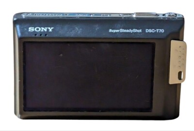 ソニー SONY Cyber-shot DSC-T7 ブラック SONY Cyber-Shot DSC-T70 Compact Digital Camera Black Optical
