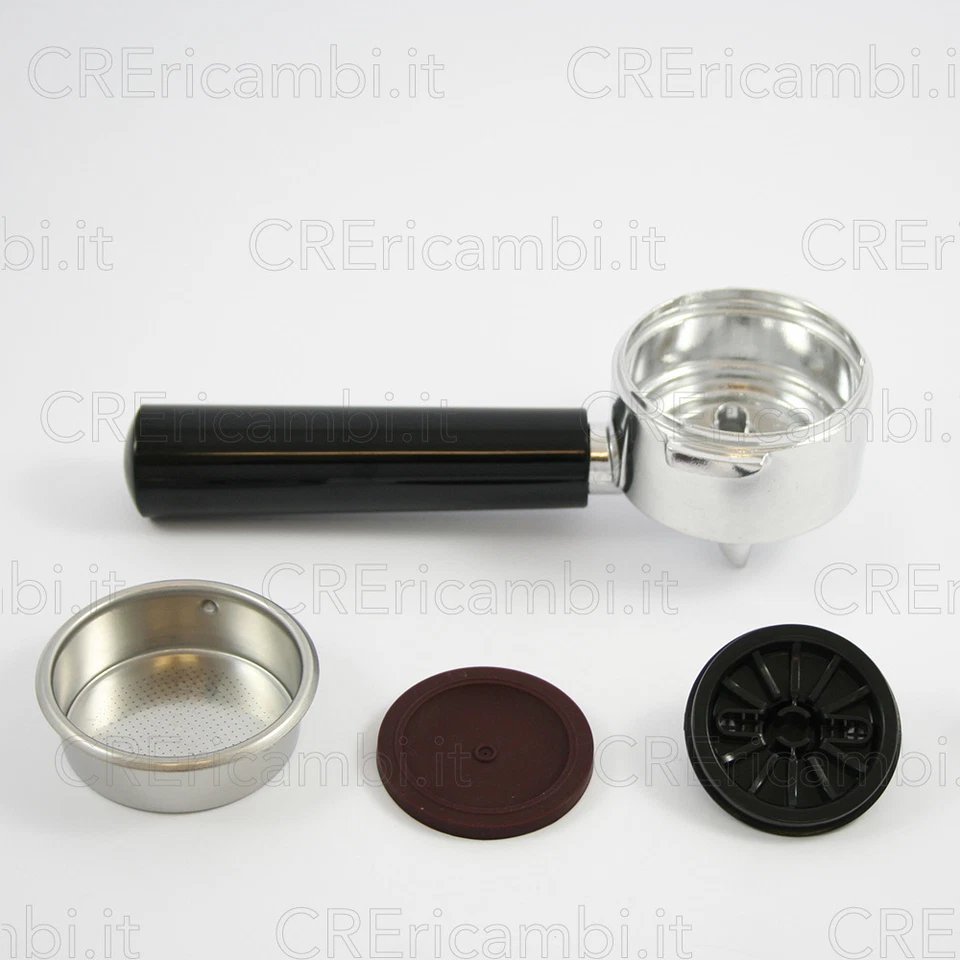 ARIETE Portafiltro Crema 2 Tazze Originale Macchina Caffè Chic Retrò Florence - Immagine 2 di 3