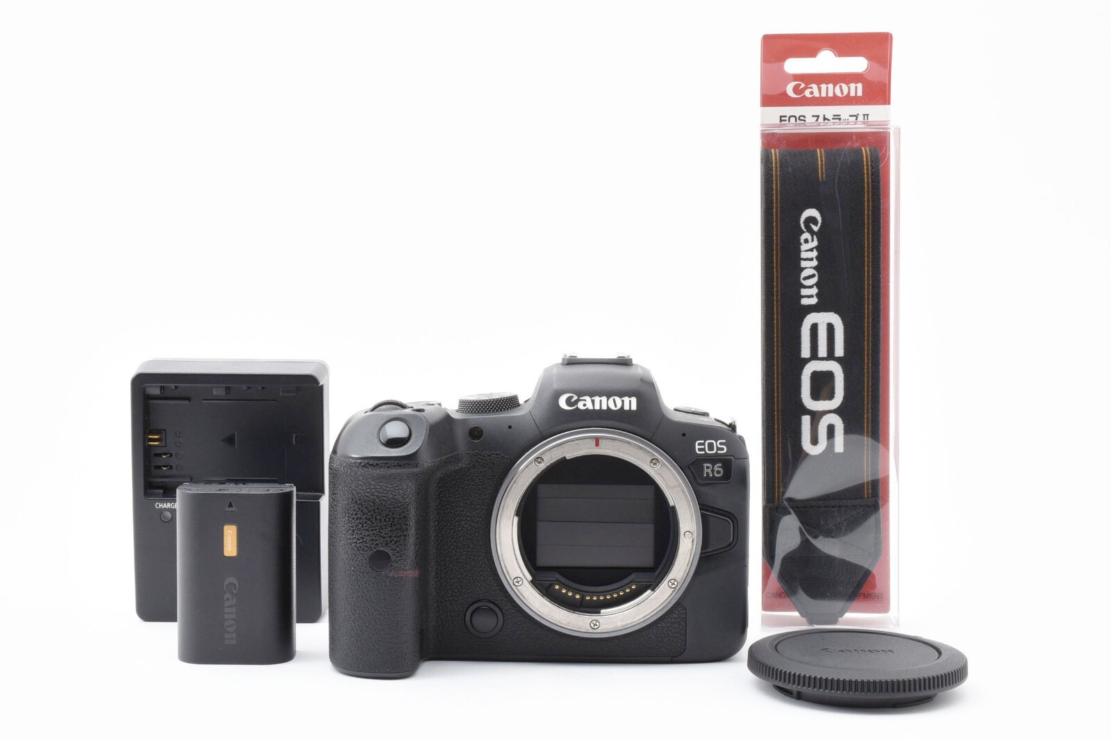 Canon EOS R6 20MP Mirrorless Digital Camera Body w/strap from Japan [excellent]