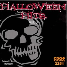 SOUND CHOICE STAR KARAOKE CD G 2251 RARE 8 8 HALLOWEEN 16 SONG cdg V. 3 SPOOKY 