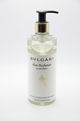 #ad BVLGARI au thé Blanc White Tea Liquid Hand Soap 10.1 Fl oz 300mL NEW $69.99