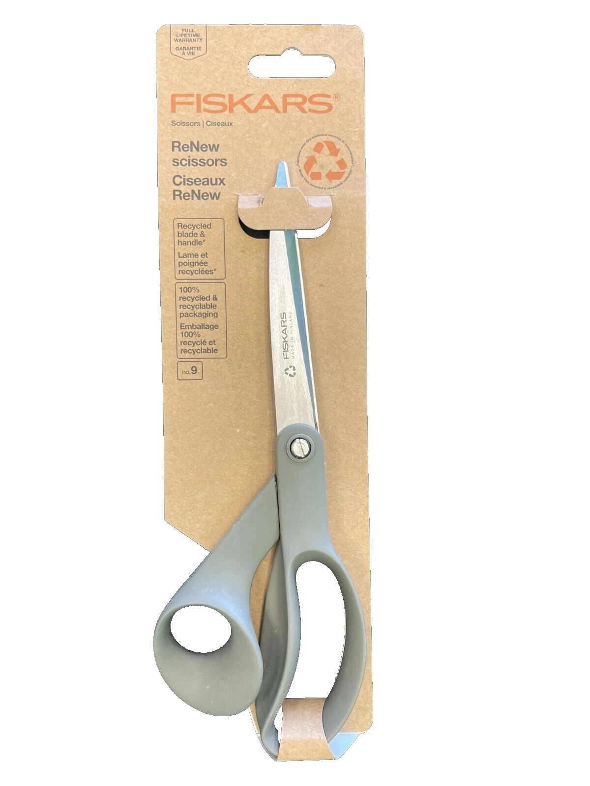 Hoja de acero inoxidable Fiskars Tijeras Tijeras y Cizallas para Costura