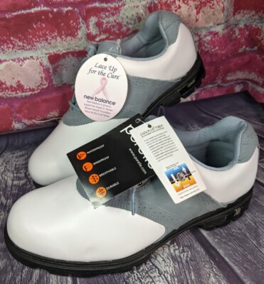 New! Balance 1275 Womens Breast Cancer Awareness Golf Shoes White Pink  Ribbon