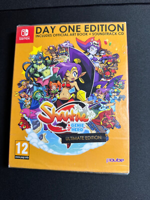Shantae: Half-Genie Hero Ultimate Edition (Day One) Nintendo Switch w/  steelbook