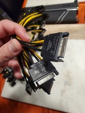 Cable Matters 6 Pin to SATA Power Cable SATA to 6 Pin PCIe - 8 Inches